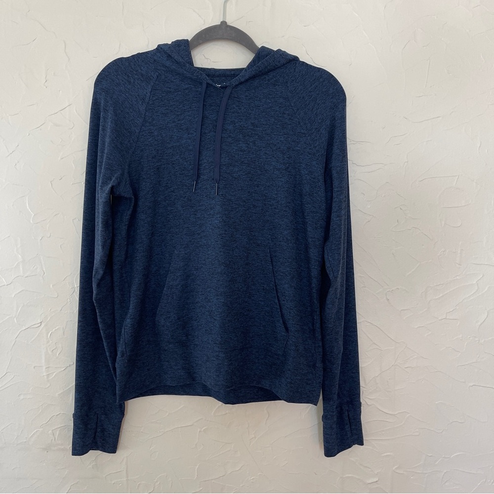 Outdoor Voices Sweatshirt. Heathered Blue. Size Large L
